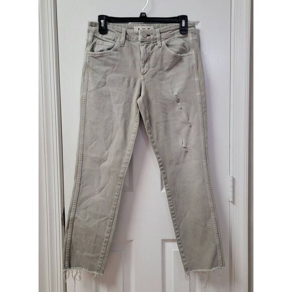 AMO LoverBoy Raw Hem Ankle Crop 27 - Picture 1 of 9